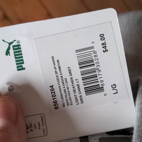 **NWT** Youth zip up hoodie - Picture 6 of 6